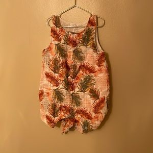 Angel dear sleeveless romper 18-24 months